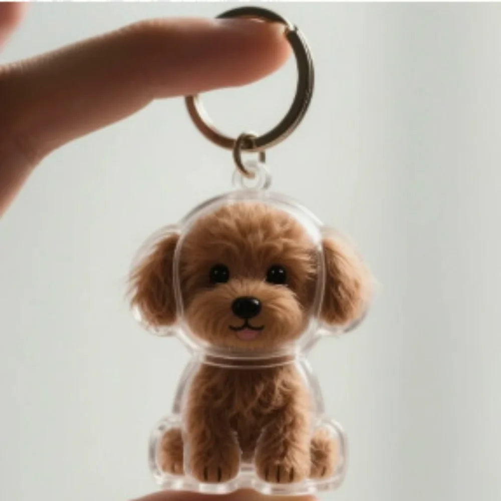 Zorvi Keeps™ – Pet Fur Keepsake Keychain