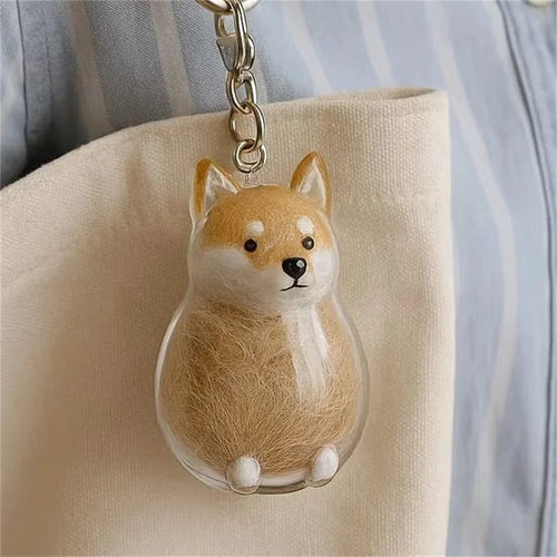 Zorvi Keeps™ – Pet Fur Keepsake Keychain