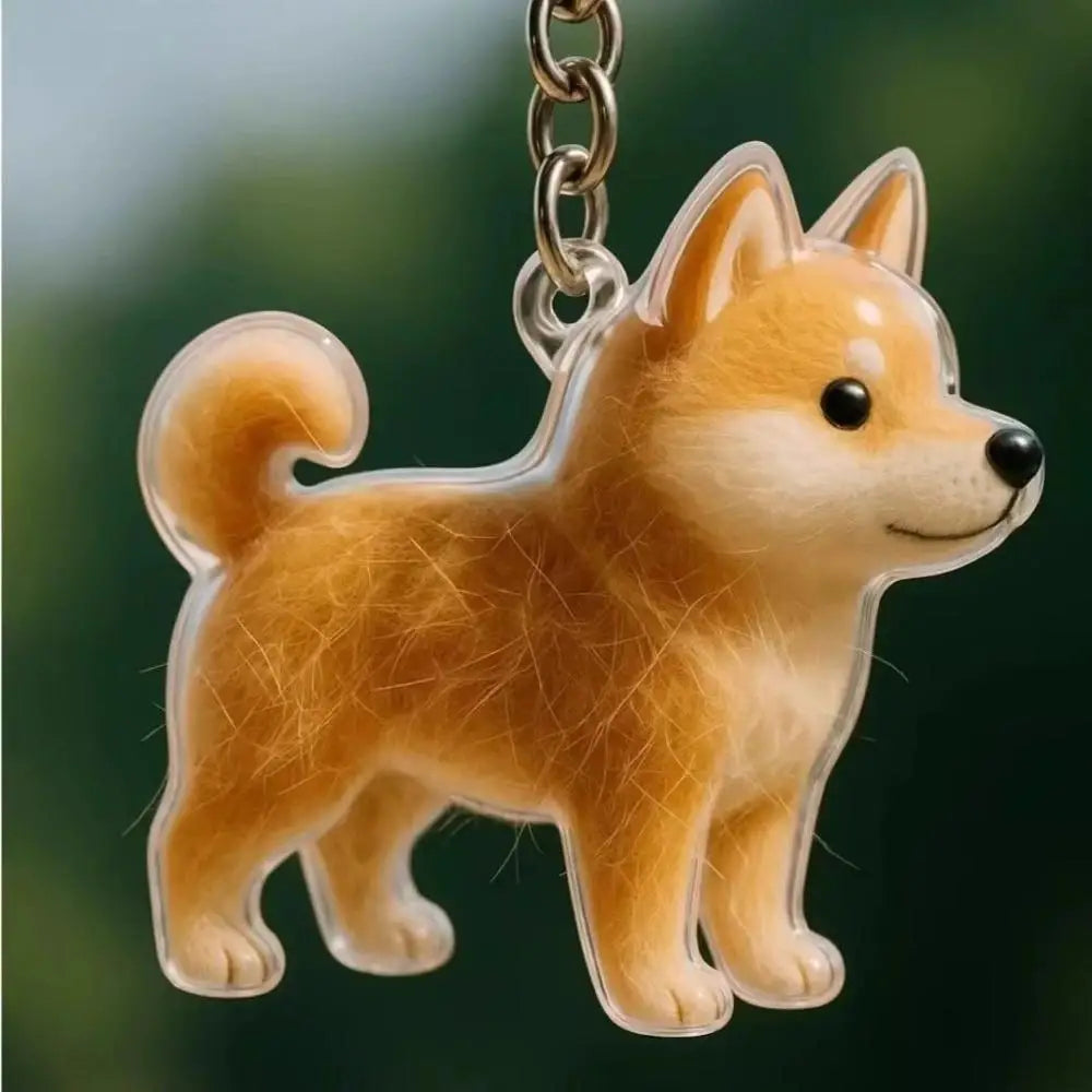 Zorvi Keeps™ – Pet Fur Keepsake Keychain