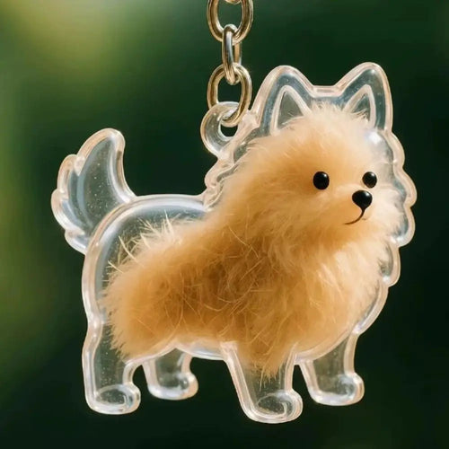 Zorvi Keeps™ – Pet Fur Keepsake Keychain